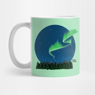 Aurora night Mug